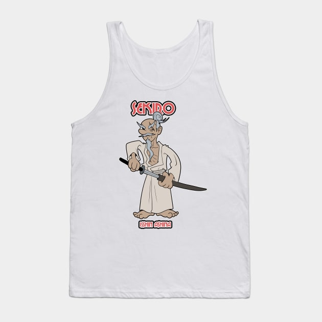 ISSHIN AASHINA Tank Top by Mustakro